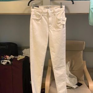 Brand new with tags white skinny jeans